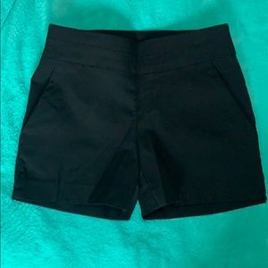 Black chino shorts. Size XS